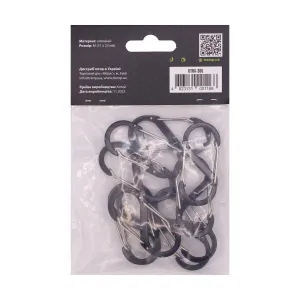 Набор алюминиевых карабинов Tramp S-типу средний UTRA-306 (10 шт)