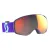 Маска гірськолижна SCOTT VAPOR deep purple / solar red chrome