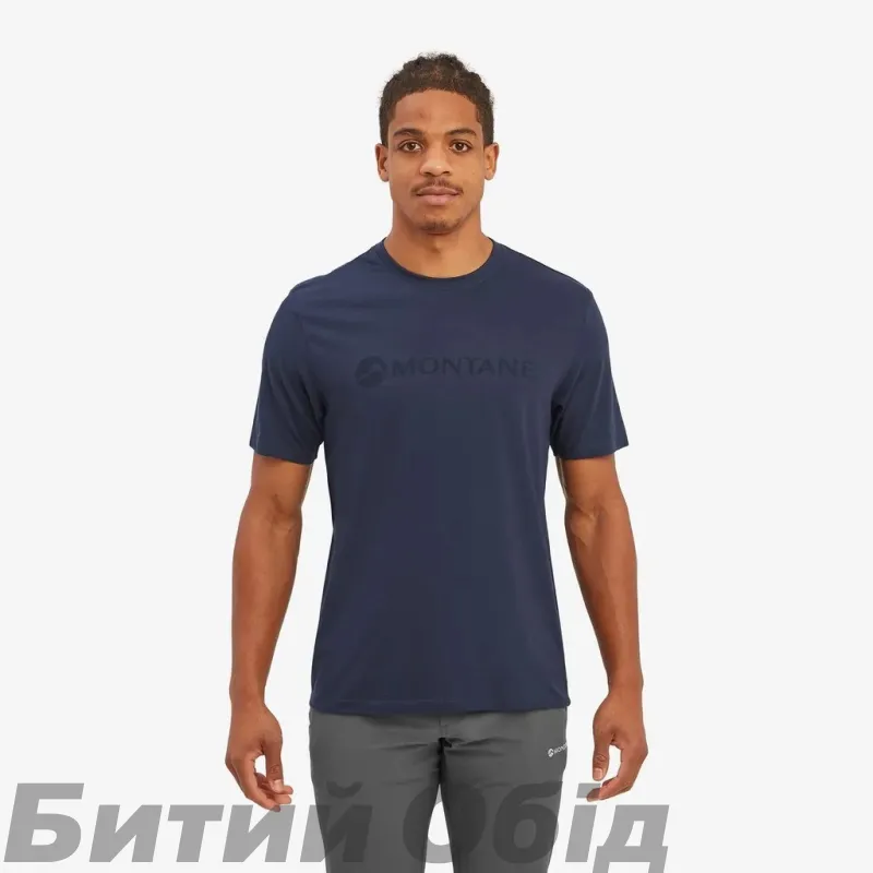 Футболка Montane Mono Logo T-Shirt M Eclipse Blue 