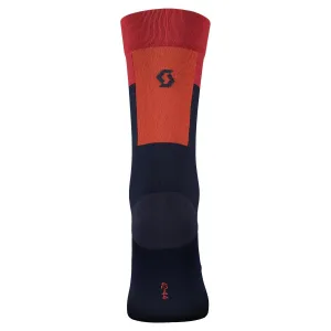 Носки SCOTT BLOCK STRIPE CREW dark blue/wood red 