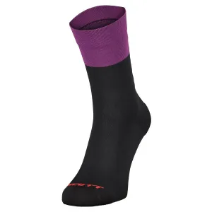 Носки SCOTT BLOCK STRIPE CREW black/vivid purple 