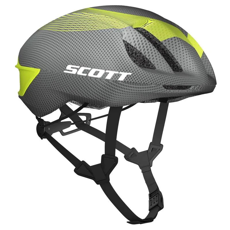 Шолом SCOTT CADENCE PLUS (CE) diamond grey/lime green