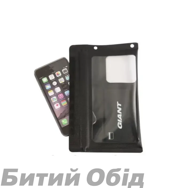 Чехол для телеф Giant H2Pro Roll Top Phone Case с/крепл черн