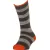 Носки LORPEN S2KB 973 stripey grey kids XS