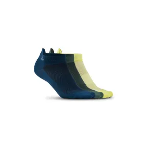Носки Craft Greatness Shaftless 3-Pack Sock navy|green|Yellow