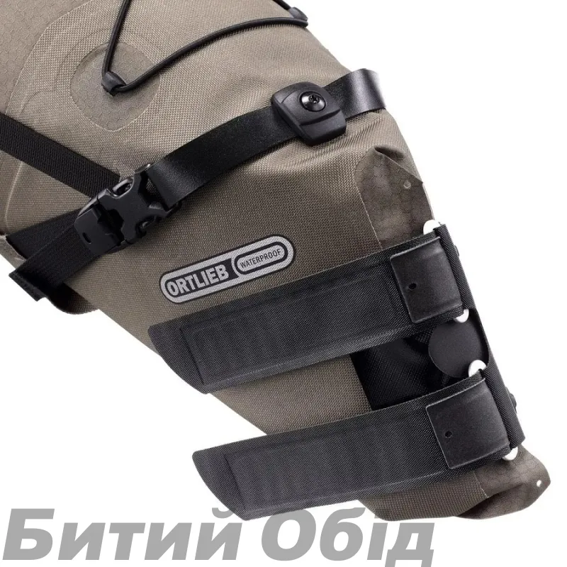 Гермосумка Ortlieb Seat-Pack L велосипедная подседельная 16,5 л dark sand