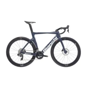 Велосипед BIANCHI Road Oltre Comp Ultegra Di2 12s Blue-Grey//Off White Full Matt YTB23I59ZP