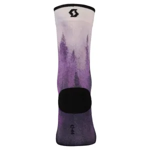 Носки SCOTT TRAIL TREE CREW vivid purple/misty purple 
