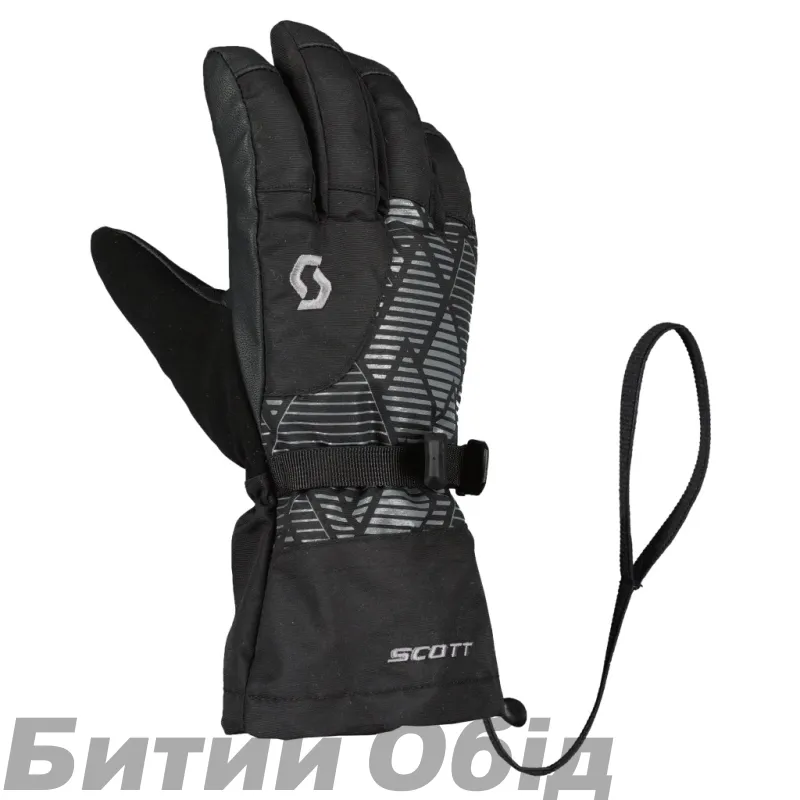 Перчатки SCOTT JR ULTIMATE PREMIUM GTX black/dark grey