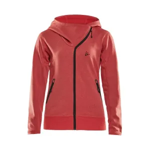 Кофта Craft Sports Fleece Assymetric Woman red 