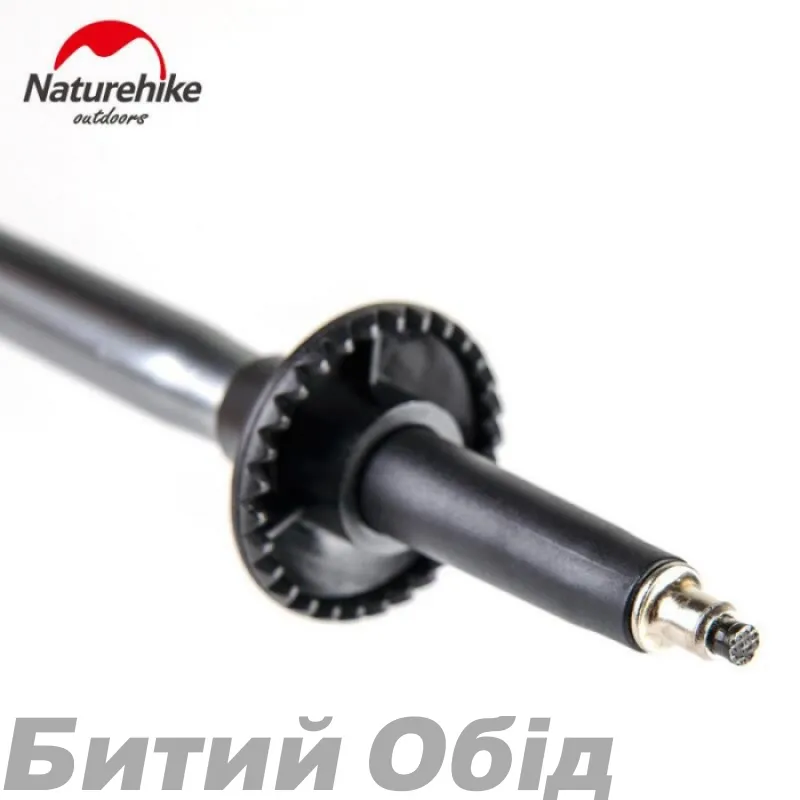 Трекинговая палка 3-сек. Naturehike Men ST 01 6061 AL NH17D001-Z, алюминий