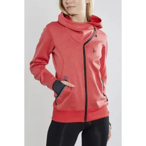 Кофта Craft Sports Fleece Assymetric Woman red 