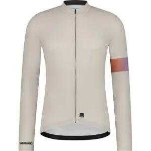 Велоджерсі Shimano Apice long sleeves, бежеве