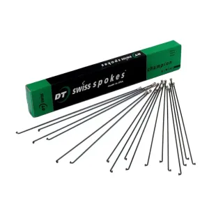 Спицы DT SWISS Champion 2.0 x 100шт (черные)
