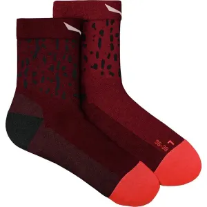Шкарпетки Salewa MTN TRN SAL AM W QRT SOCK 69025 1501 бордовий