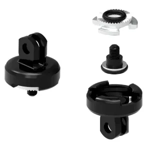 Кріплення переднього світла LEZYNE LED qPRO MOUNT швидкоз'ємний адаптер під стандарт Go-pro Чорний Y18