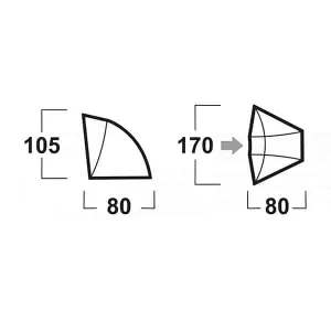 Тент HUSKY Blum 2