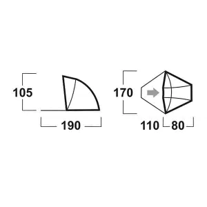Тент HUSKY Blum 2 Plus