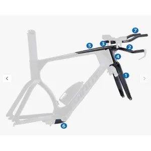 Набор для апгрейда рамы Giant Trinity MY16 UCI Upgrade Kit