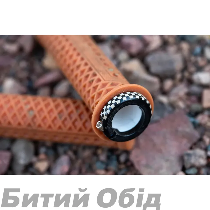 Грипсы ODI Vans v2.1 Lock-On MTB Closed End 135mm Iridescent Purple/Oil Slick