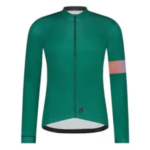 Велоджерсі Shimano Apice long sleeves, зелене