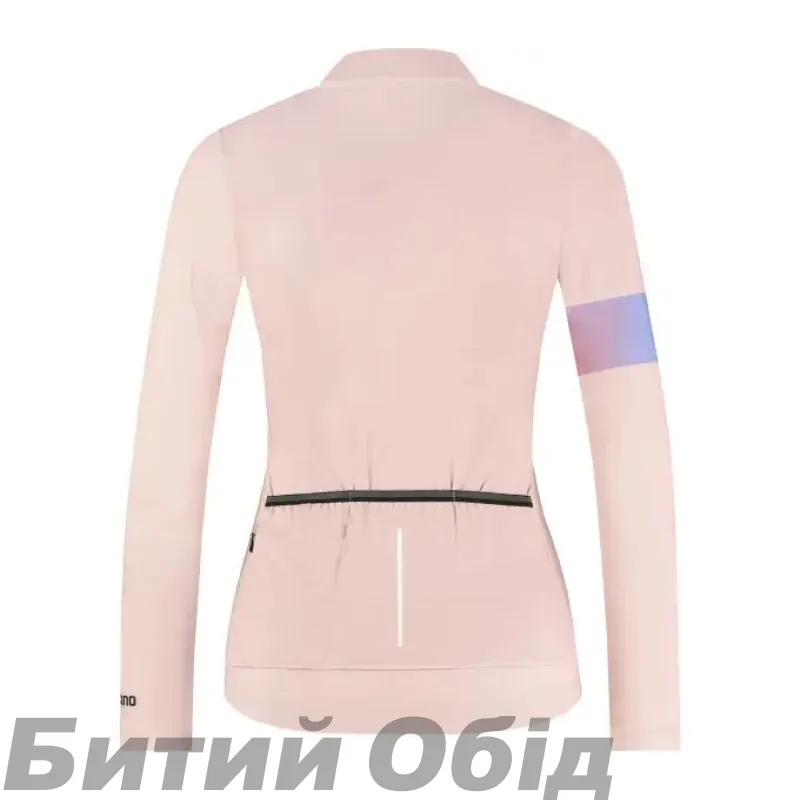 Велоджерси женское Shimano Apice long sleeves утепленное, бежевое