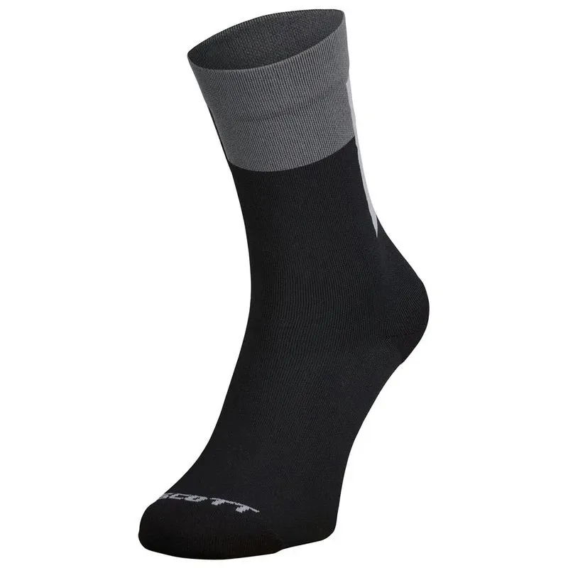 Шкарпетки SCOTT BLOCK STRIPE CREW black/dark grey 