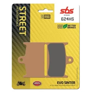 Гальмівні колодки SBS Performance Front Brake Pads, EVO Sinter 624HS