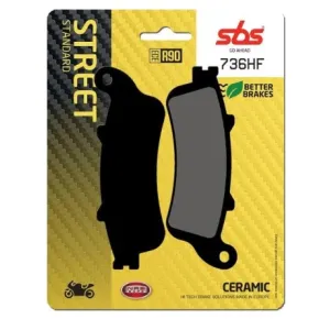 Гальмівні колодки SBS Standard Brake Pads, Ceramic 736HF