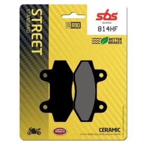 Тормозные колодки SBS Standard Brake Pads, Ceramic 814HF