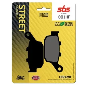 Гальмівні колодки SBS Standard Brake Pads, Ceramic 881HF