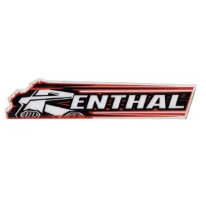 Наклейка Renthal Cycle Decal 100mm [Red]