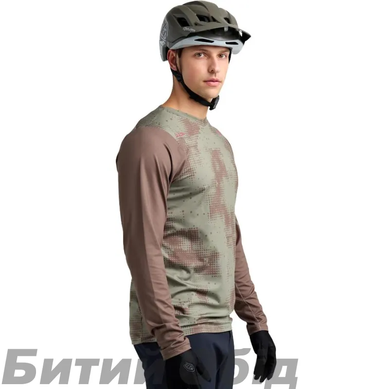 Джерсі TLD SKYLINE CHILL JERSEY SCATTERED [OLIVE] 
