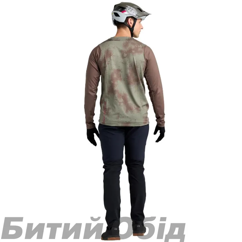 Джерсі TLD SKYLINE CHILL JERSEY SCATTERED [OLIVE] 