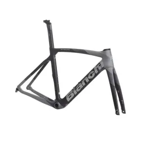 Рама BIANCHI Road Oltre XR4 CV Disc Carbon M5D ACR Graphite Race / Grey Shade Matt Metal Mirror, 50 - XRB02I50XB