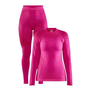Термокомплект Craft CORE Dry Fuseknit Set Woman pink 