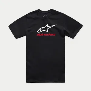 Футболка Alpinestars ALWAYS 2.0 CSF TEE BLACK/WHITE/RED. L