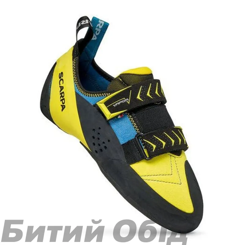 Скельники Scarpa Vapor V, ocean/yellow 