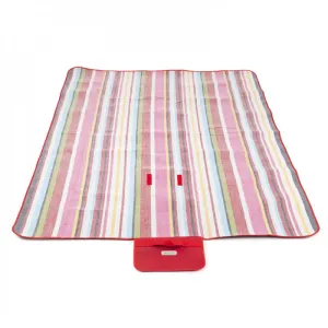 Коврик для пикника КЕМПИНГ НВ-10 (175х135см), красная полоска