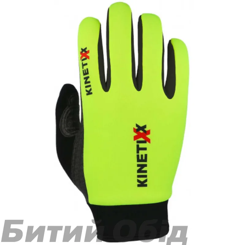 Перчатки KinetiXx Keke лыжные жёлтые