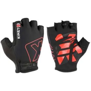 Велорукавички KinetiXx Lou Smart Bike Glove unisex без пальців чорні 