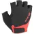 Велоперчатки KinetiXx Levi Smart Bike Glove unisex без пальцев чёрные/красные размер 9,5