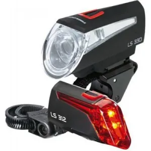 Комплект велоліхтарів TRELOCK LS 330/312 KOMBIFRB BLACK