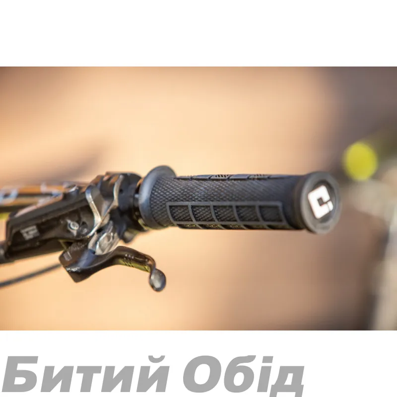 Грипсы ODI Elite Pro, V2.1 Lock-On Yeti Edition, бирюзовые с черными замками