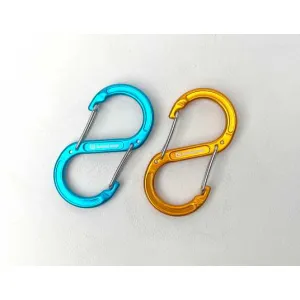 Набор алюминиевых сервисных карабинов Base Camp Sigma 8 Wire Set (2 шт)