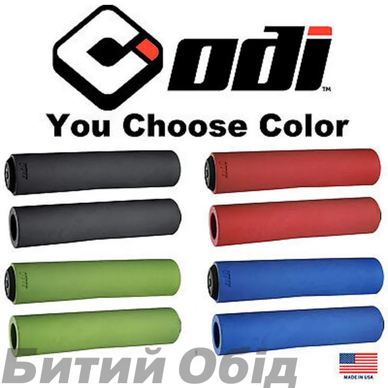 Грипсы ODI F-1 FLOAT Grips, 130mm, Black (черные)