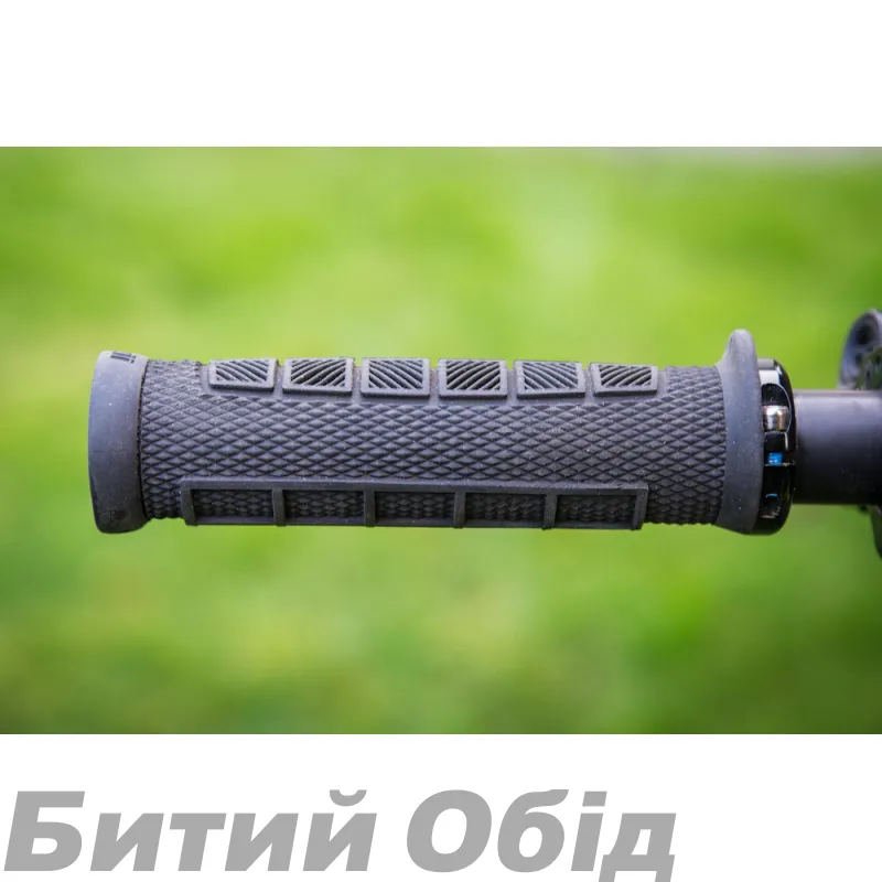 Грипсы ODI Elite Pro, V2.1 Lock-On Yeti Edition, бирюзовые с черными замками