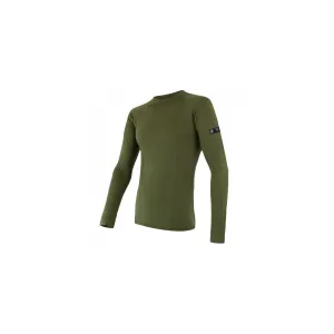 Термофутболка мужская Sensor Merino Active LS safari 17200019, SM11MA-safari