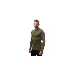 Термофутболка мужская Sensor Merino Active LS safari 17200019, SM11MA-safari
