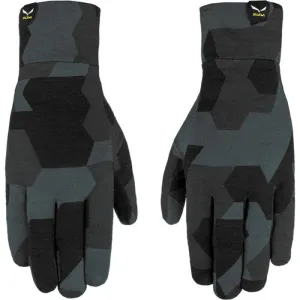 Перчатки Salewa CRISTALLO LINER GLOVES 28214 0923 черный/серый